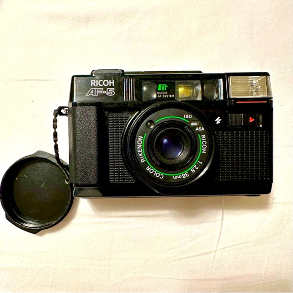 RICOH AF-5 Point & Shoot 35mm Film Camera - Rare/Vintage 1982 - Picture 1 of 7